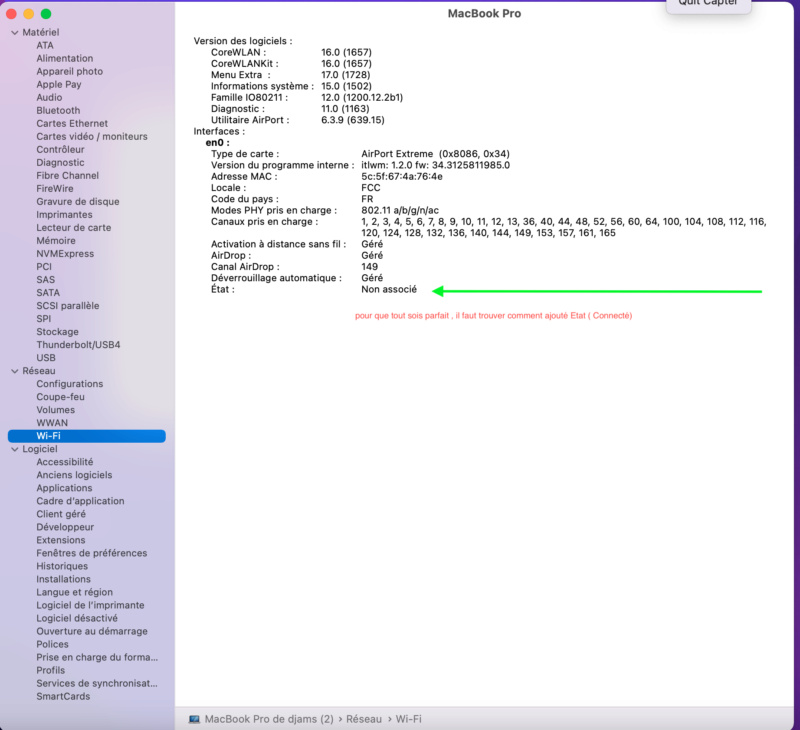 (resolu) Monterey / Bluetooth HP Spectre . Capt1341