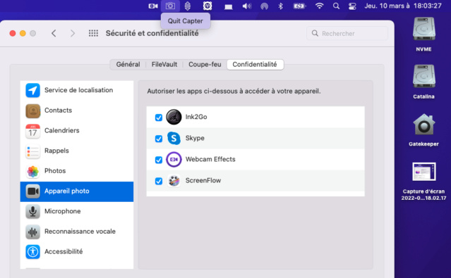 RÉSOLU !!!! PROBLÈME WEBCAM AVEC SKYPE Capt1491