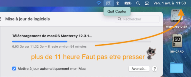 macOS Monterey 2.3.1 (21E258) Capt1525