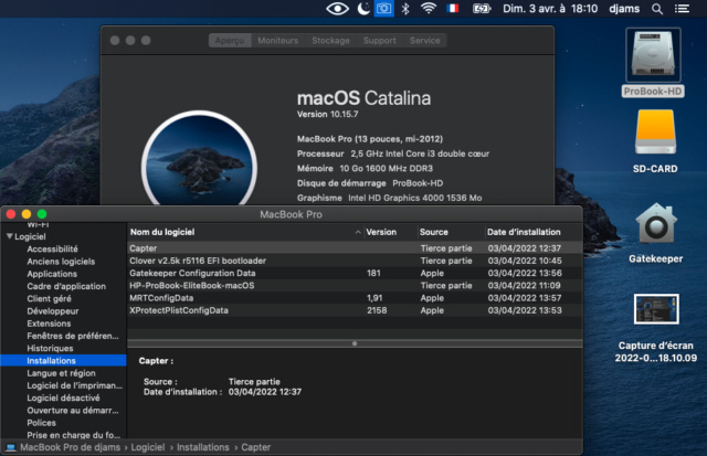 HP ProBook EliteBook macOS - Page 6 Capt1530