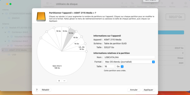 Creation USB MultiSystem macOS Capt1703