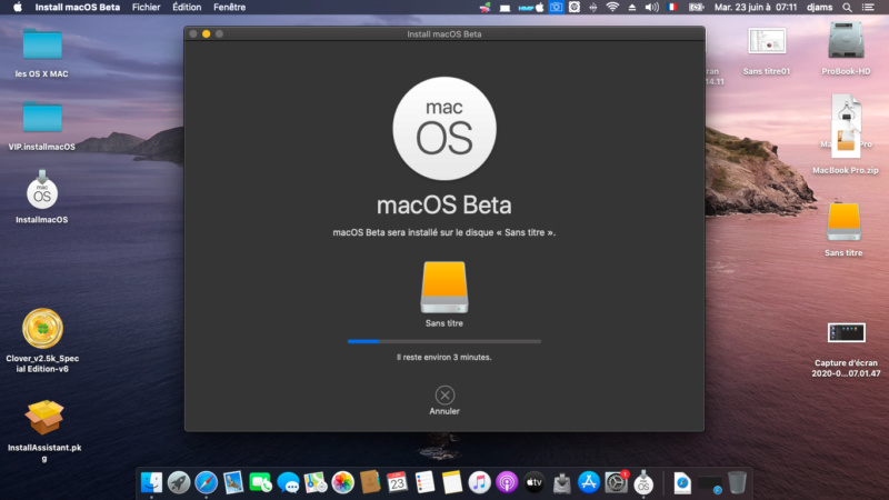  MacOS Big Sur ,  BIO F74 ( HP 6570b ) 100% Captu160