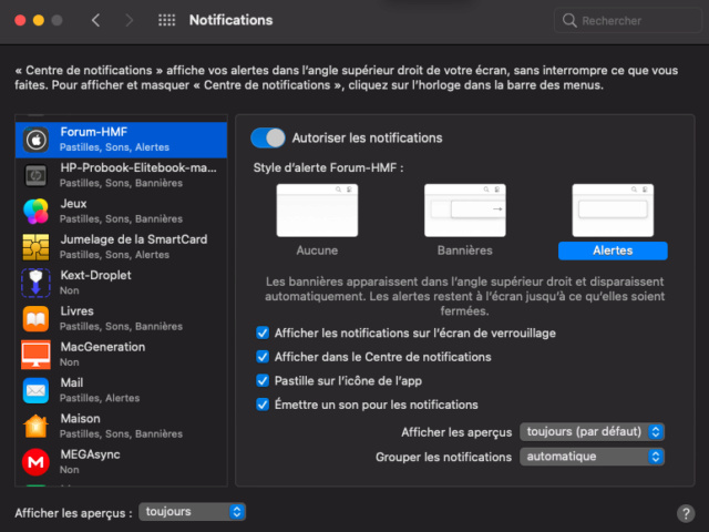 (résolu) question sur les notifications du forum Captu948