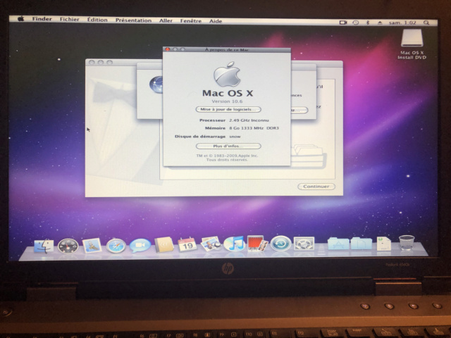  clover 5115 vers opencore 0.6.1 pour snow léopard  ?? Img_5611