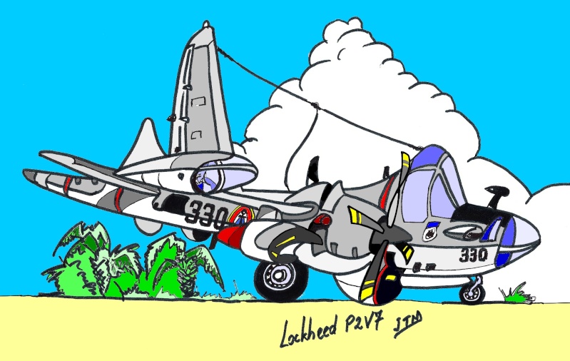 Mes caricatures et dessins d'avions et hélicos. - Page 6 P2v711
