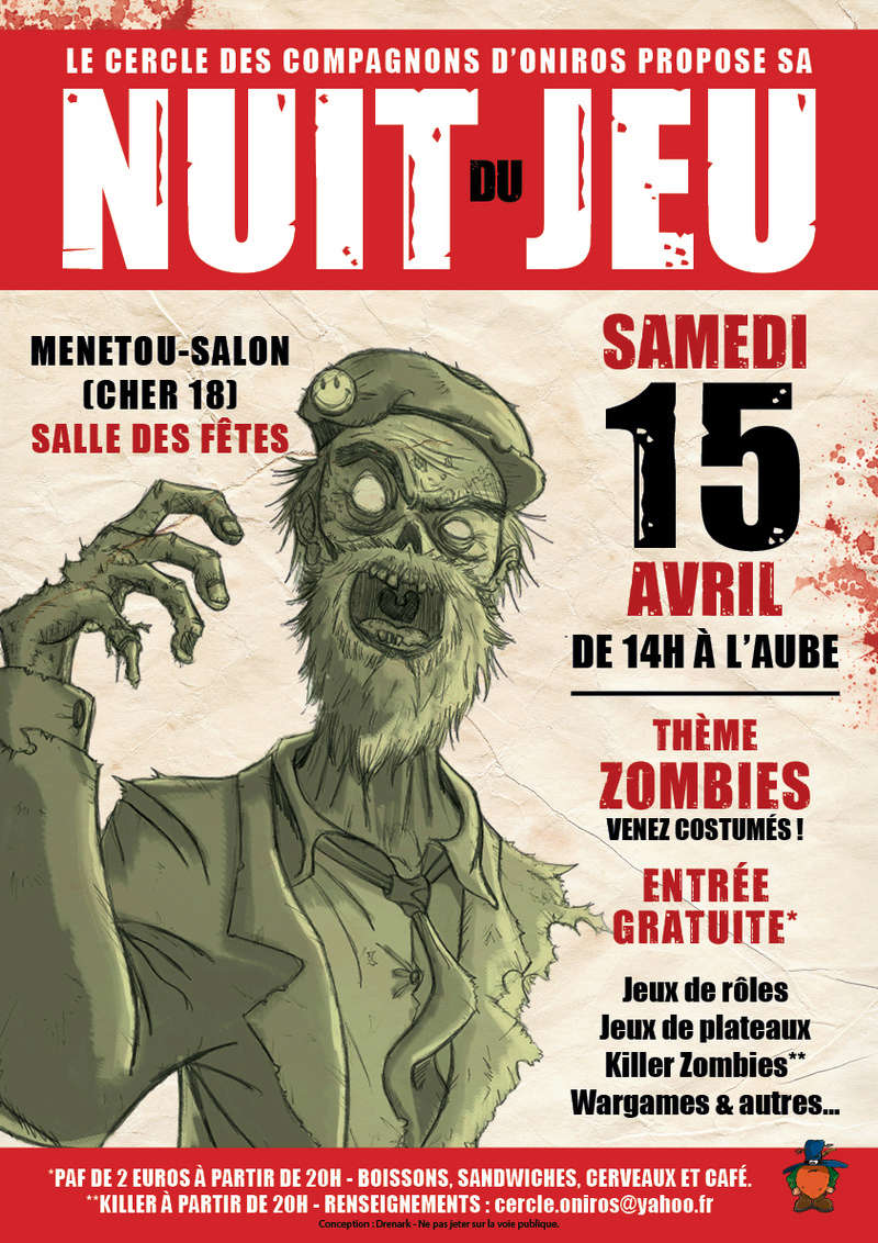 [2017] Nuit du jeu CCO Zombies ! Affich10