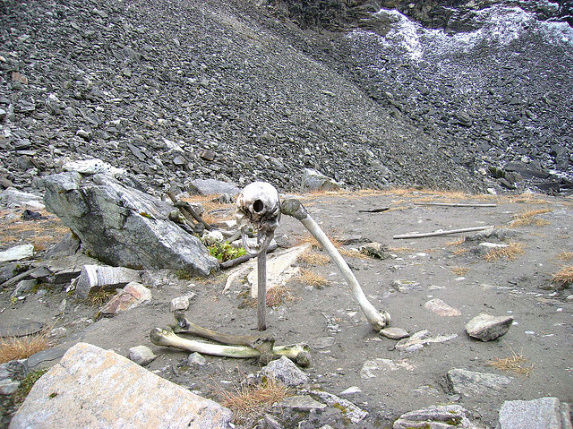 Les squelettes du lac de Roopkund (Skeleton Lake) 810