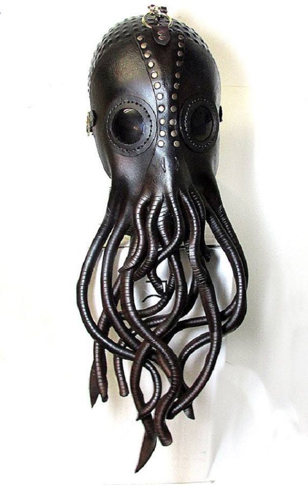 Steampunk Cthulhu mask Steamp10