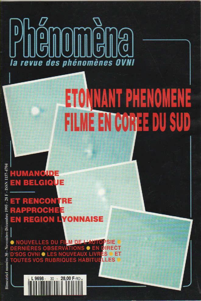 Phénoména n° 30 Nov/Déc 1995 Phynom21
