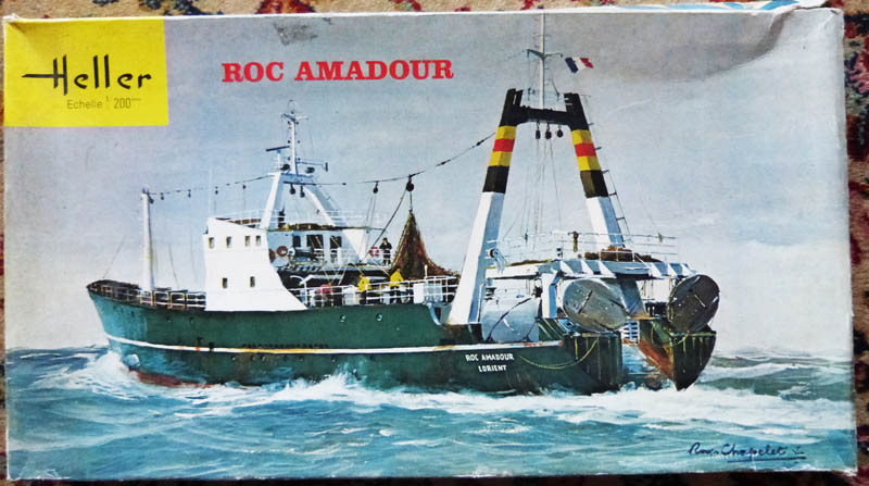 Chalutier ROC AMADOUR 1/200ème Réf 80608 Rocama22