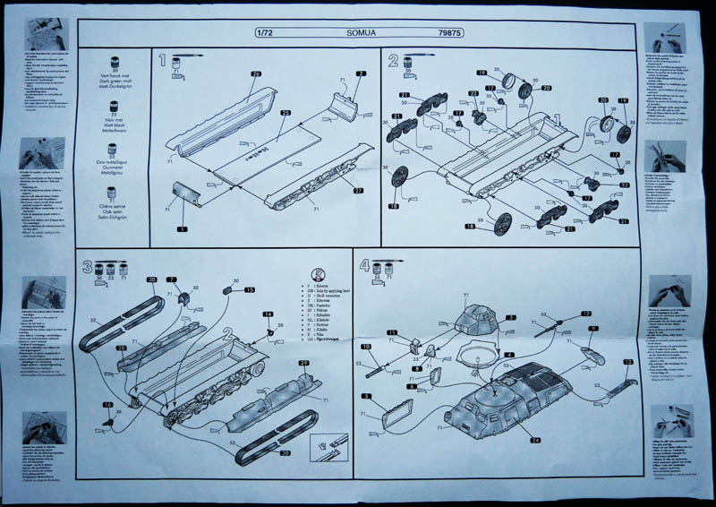 [HELLER] SOMUA S 35 Char d'assaut 1/72ème Réf 79875 Somuas16