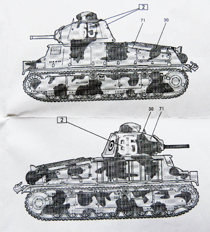 SOMUA S 35 Char d'assaut 1/72ème Réf 79875 Somuas18