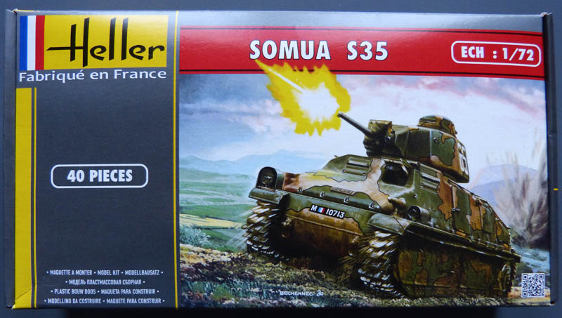 SOMUA S 35 Char d'assaut 1/72ème ...  Somuas19