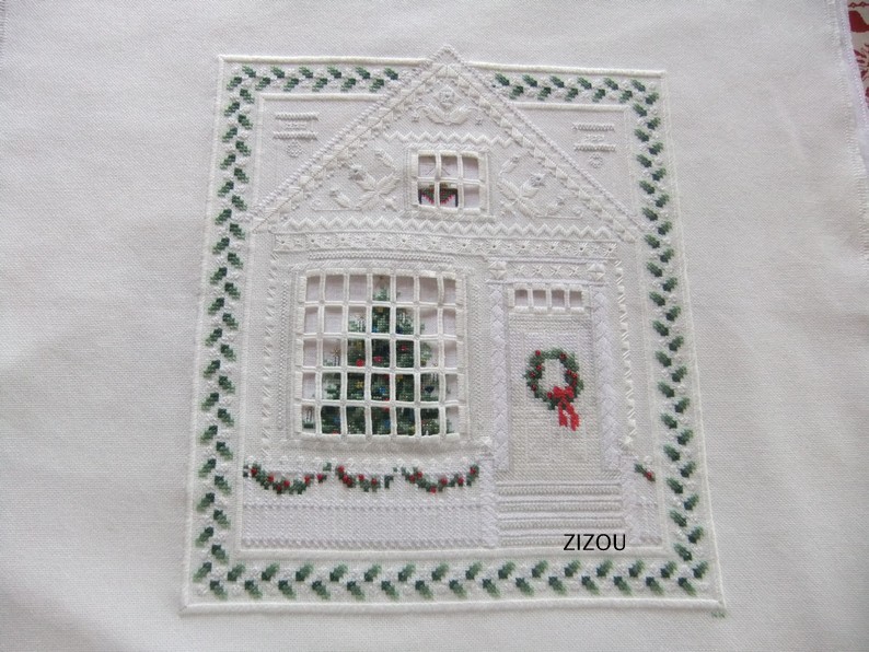 Hardanger Christmas House, P. Andrle pour Bucilla Christ11