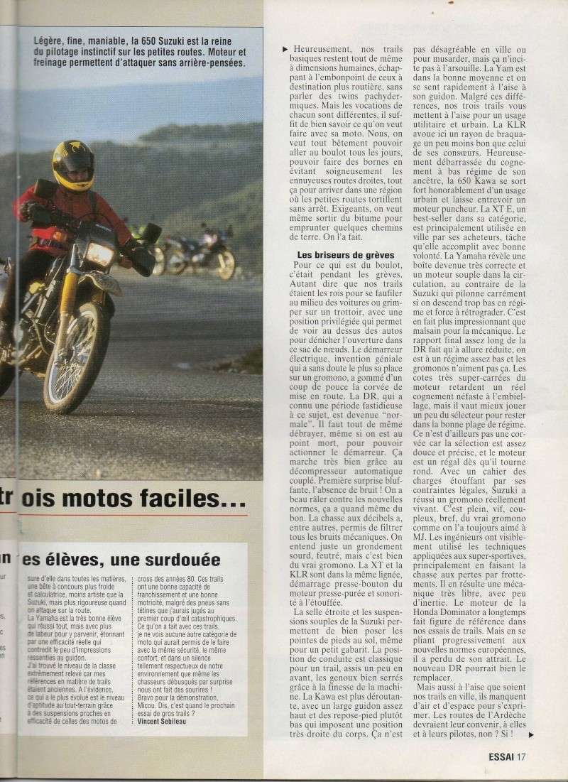 essais et comparatifs XT et gros monos dans la presse. - Page 2 Img74610