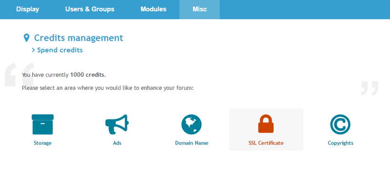 New: SSL certificates are now available for EVERY Forumotion Forums 16-01-10