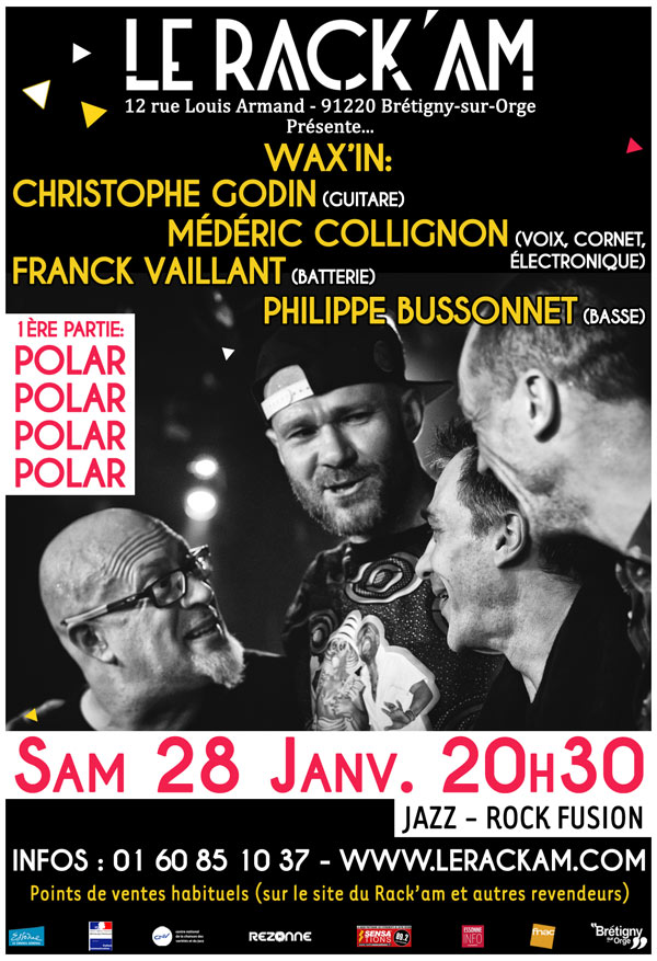 Wax'in avec M. Collignon, C.Godin... en concert au Rack'am Wax_in10