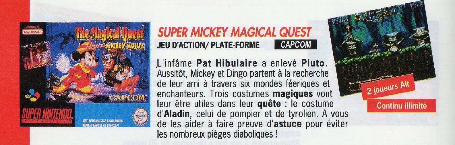 MAGICAL QUEST (The) STARRING MICKEY MOUSE Magica10