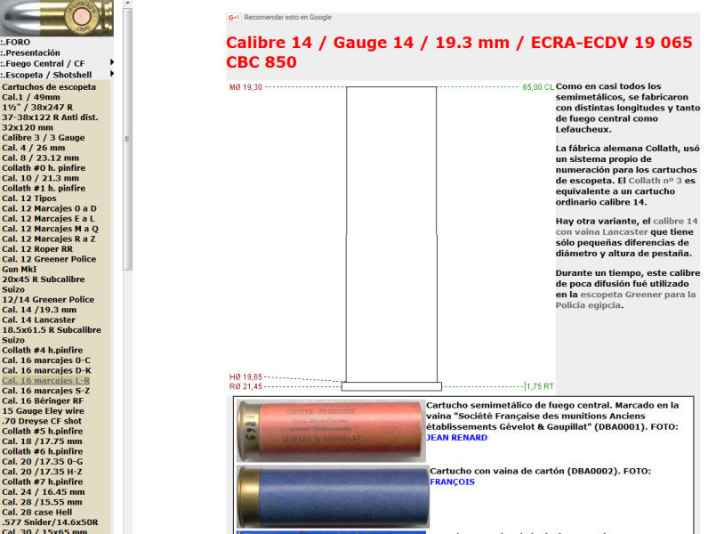 Différence entre la cartouche de chasse calbre 14 et celle du calibre 28 Cal_1410