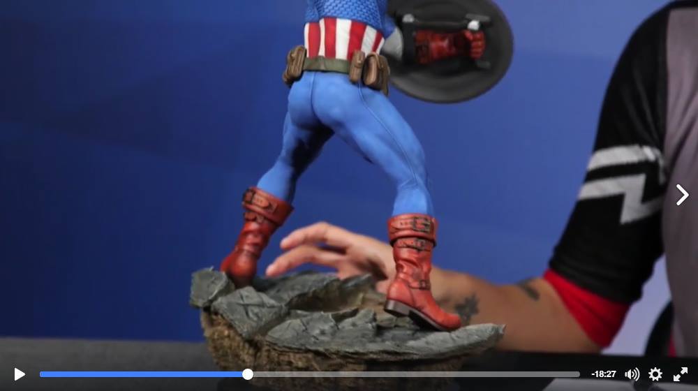 CAPTAIN AMERICA– Avengers Assemble Statue 15194410