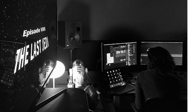 Rian Johnson - Behind The Scene Star Wars The Last Jedi Title10