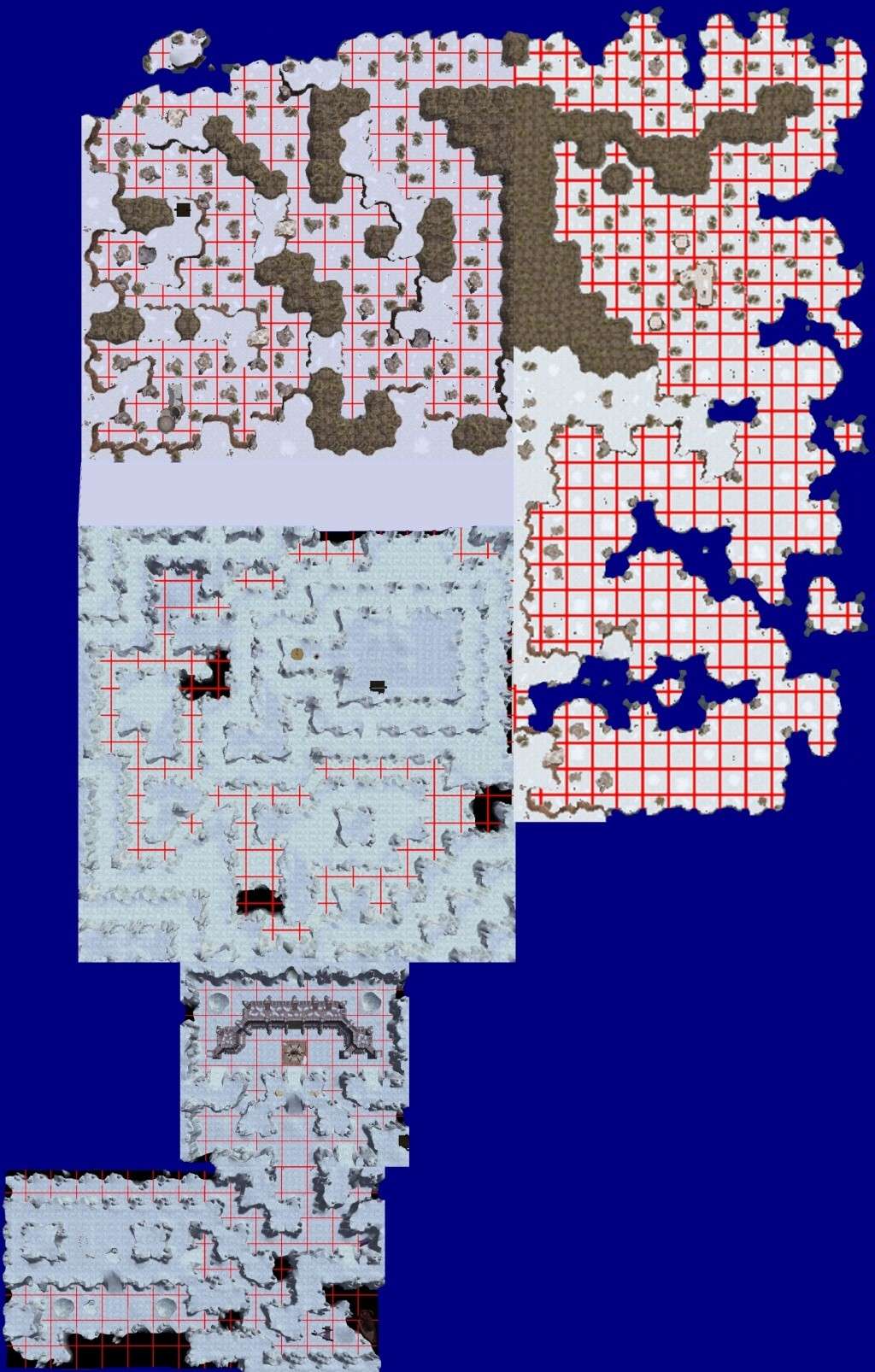 La carte de l'île de Kalt Plan_d11