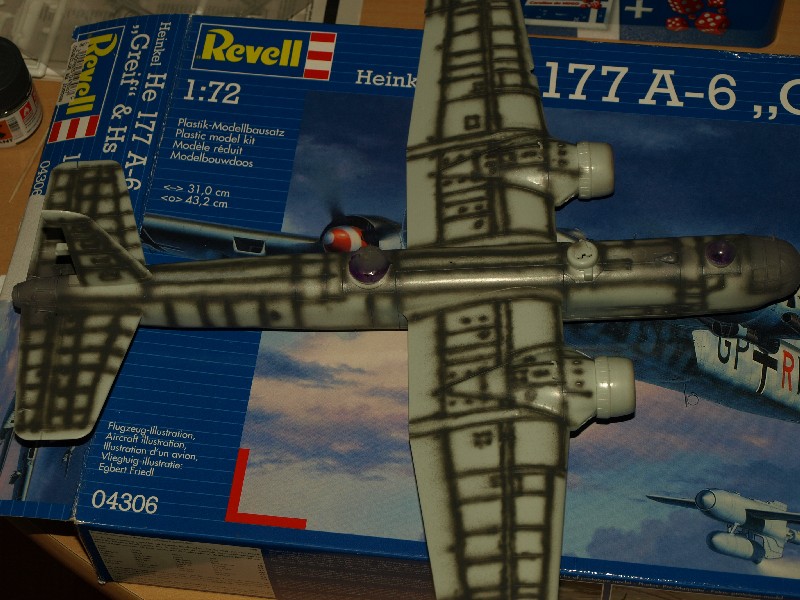 He-177 A5 "Greif" [Revell] 1/72. C'est fini aussi. P1017535