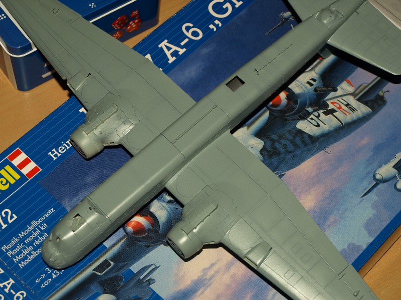 He-177 A5 "Greif" [Revell] 1/72. C'est fini aussi. P1017536