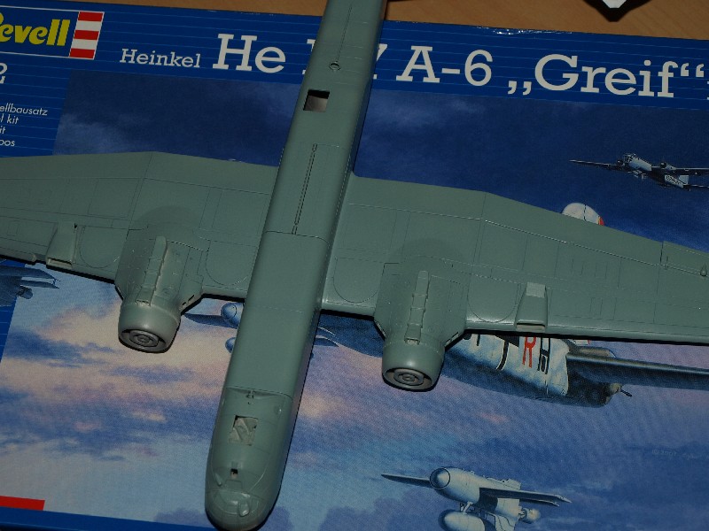 He-177 A5 "Greif" [Revell] 1/72. C'est fini aussi. P1017537