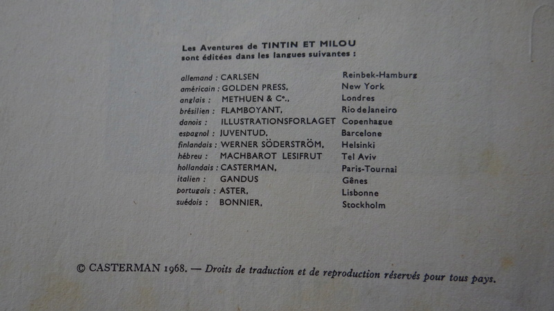 La grande histoire des aventures de Tintin. - Page 3 Dsc02734