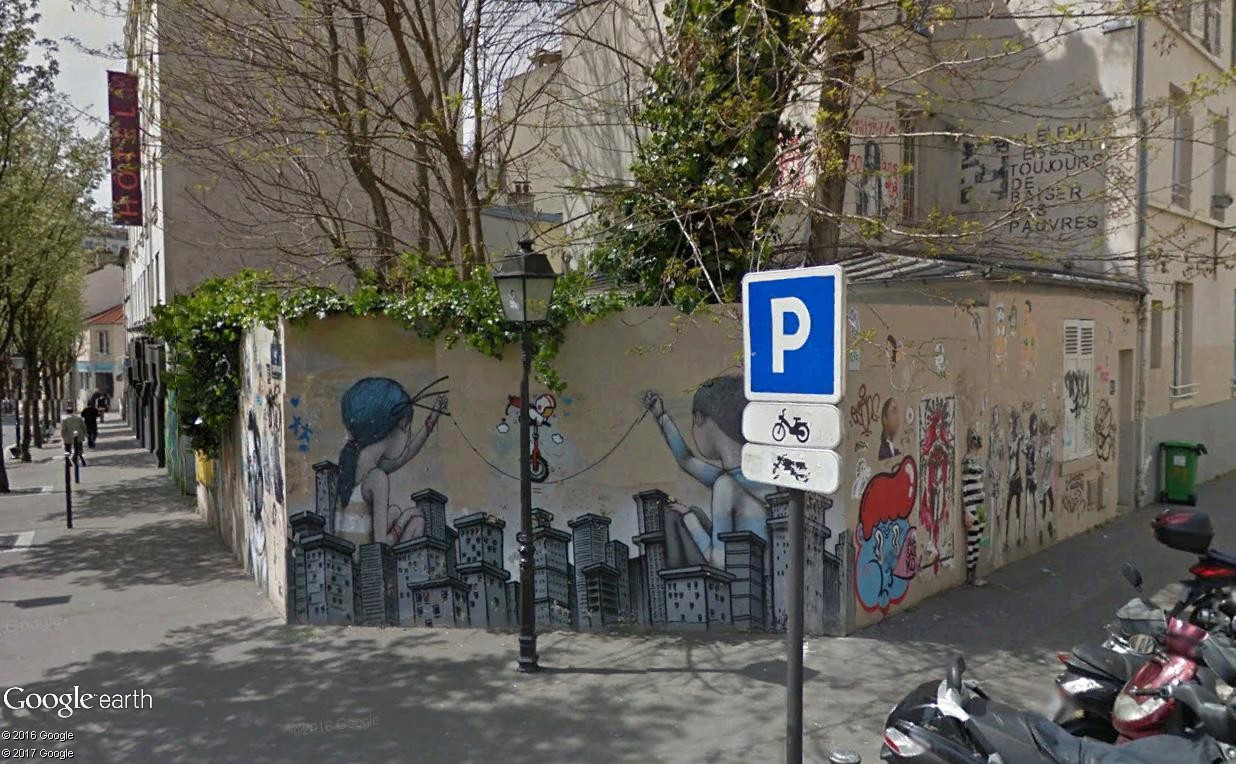 STREET VIEW : street art, grafs, tags et collages - Page 5 Cailll10