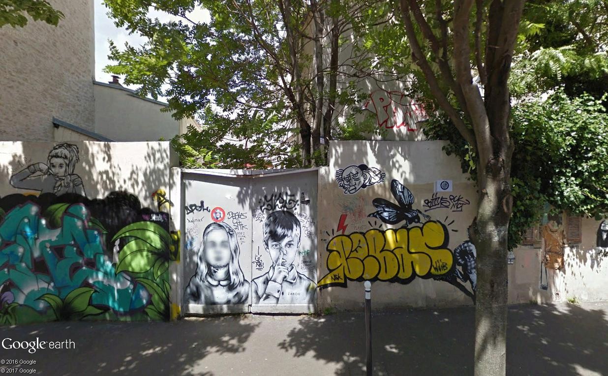 STREET VIEW : street art, grafs, tags et collages - Page 5 Cailll14