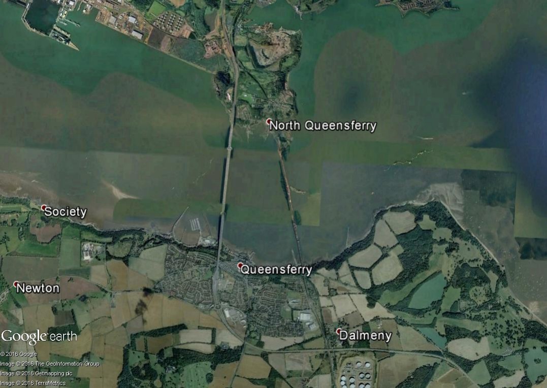 [Désormais visible sur Google-Earth] - Le 3ème pont de Queensferry en Ecosse (Queensferry Crossing)) Queens10