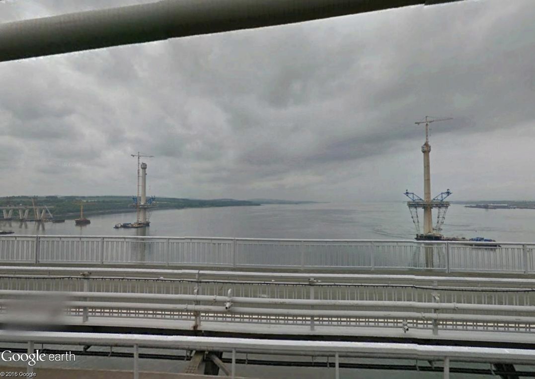 [Désormais visible sur Google-Earth] - Le 3ème pont de Queensferry en Ecosse (Queensferry Crossing)) Queens14