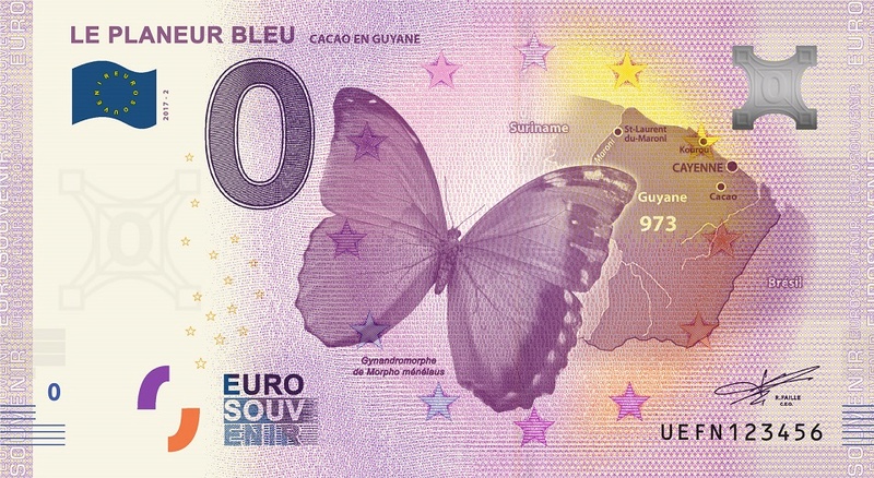 Billets Euro Souvenir = 17 2017gu10