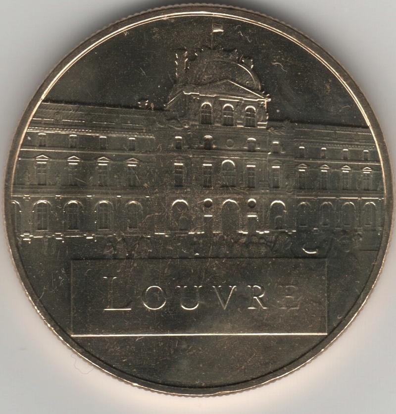 Médailles et Patrimoine = 21 Louvre10