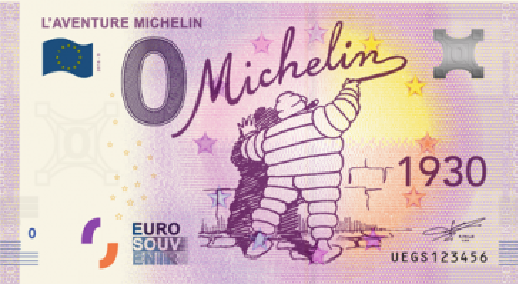 Clermont-Ferrand (63000)  [Bibendum Michelin UEGS / Experience UEJA / Gordon Bennett / UENC / UEQZ / UEVJ] Michel10