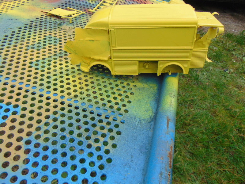 CITROËN Fourgon type H, le vélocycliste et l EDF Réf 80768 Dsc05970