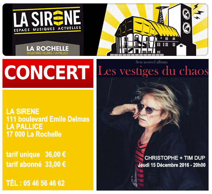15-12-2016 Christophe concert La Rochelle (17) • La Sirène Captur14
