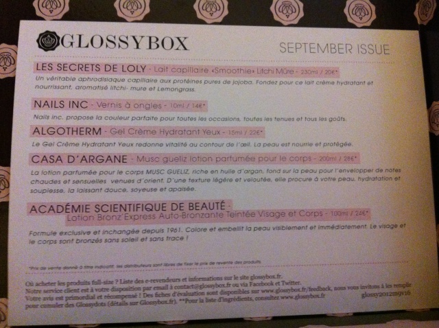 [Septembre 2012] Glossybox "September Issue" V016_s11