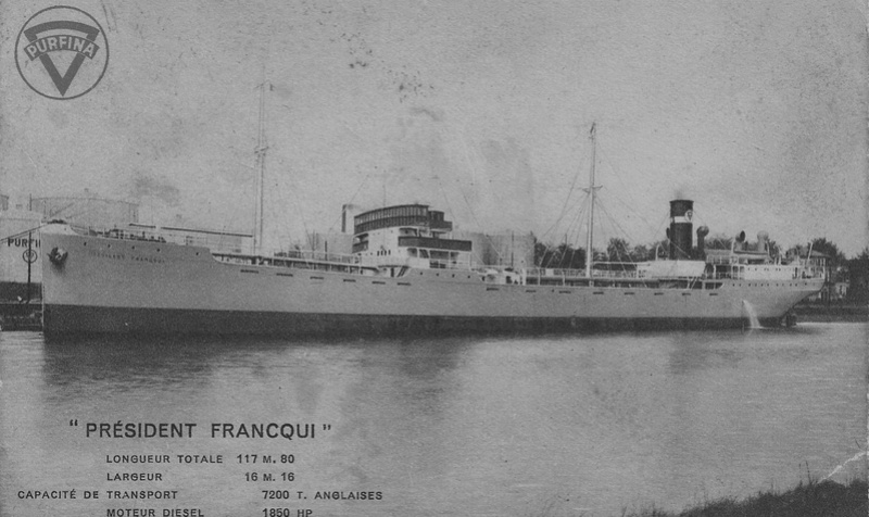 Navires marchands belges coulés lors de la 2ème guerre - Page 5 Presid10