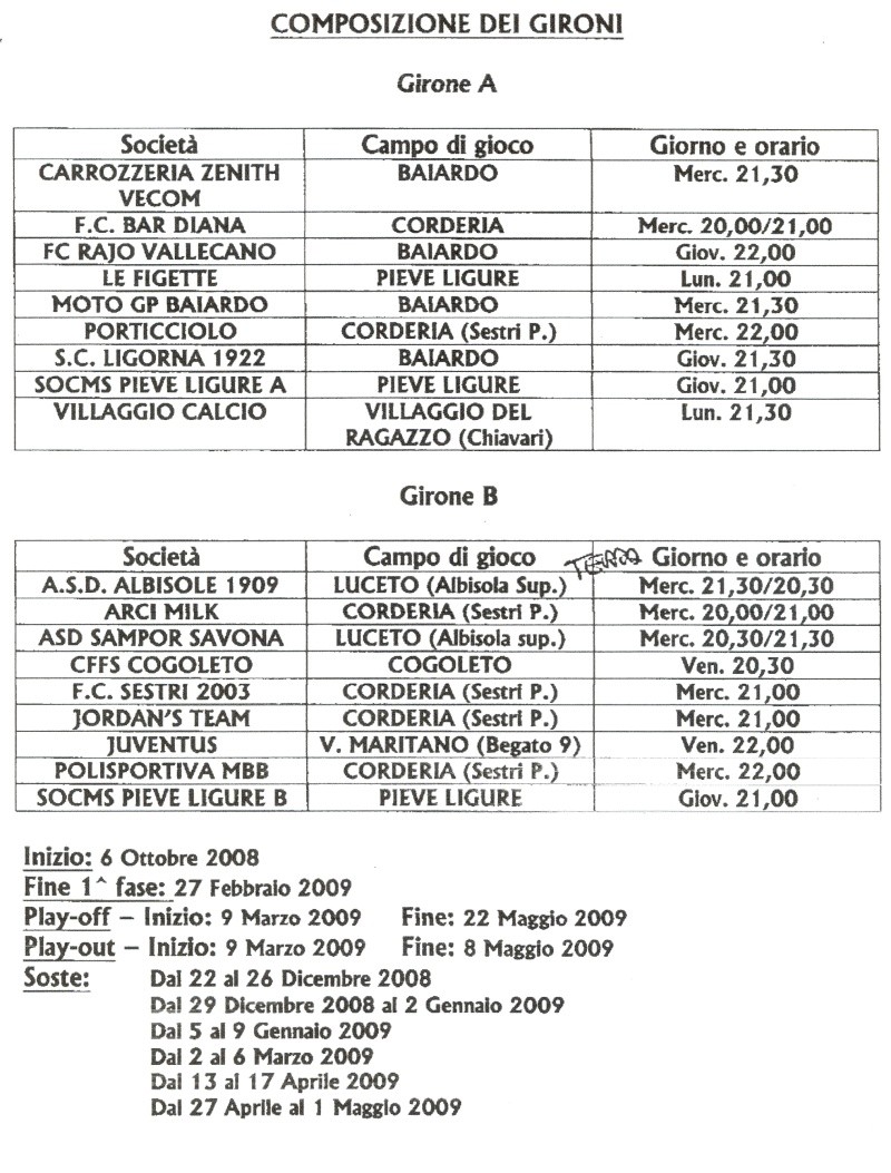 Campionato UISP 2008/2009 - Pagina 3 Gironi10
