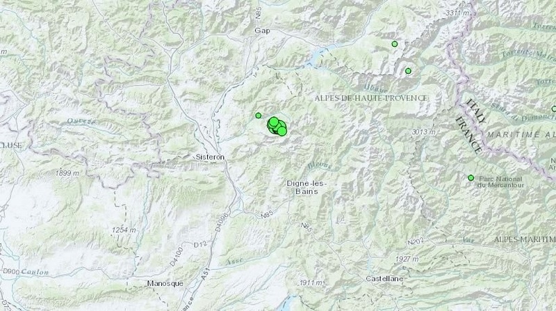Seisme : La terre a encore tremble en Ubaye A159