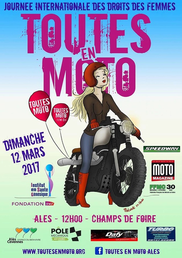 TOUTES en MOTO - dimanche 12 mars 2017 à Alès 16463410