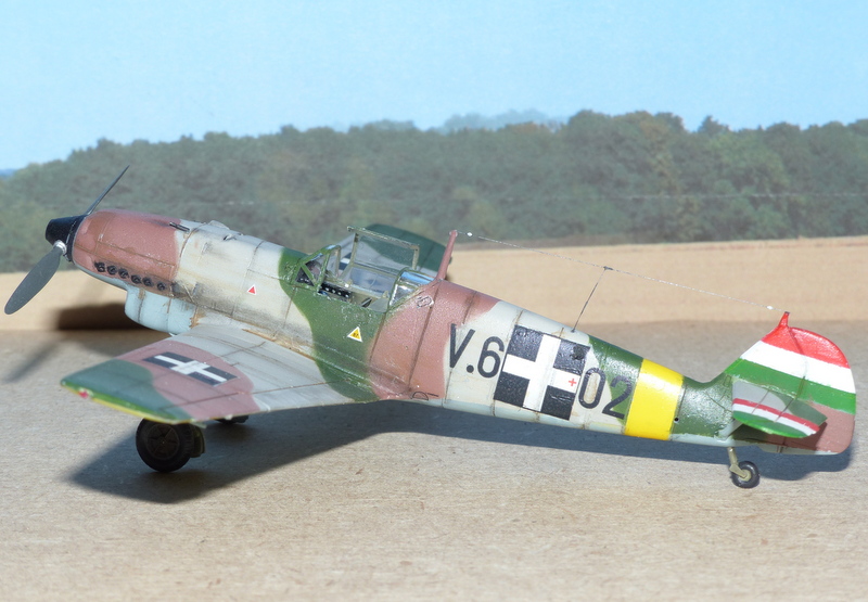 [Heller] Messerschmitt Bf 109D -1  1/72 (VINTAGE) P1010114
