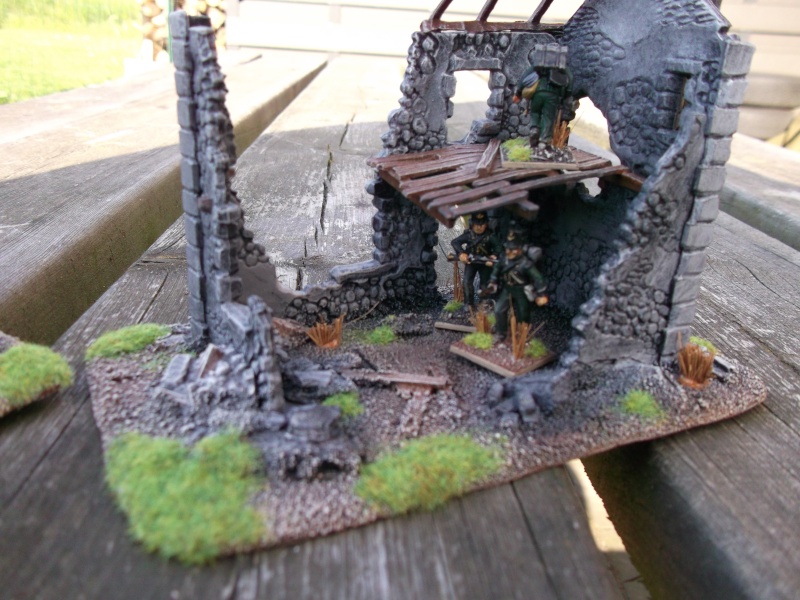 Maisons en ruines Warlord Games Dscf0526