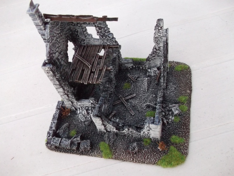 Maisons en ruines Warlord Games Dscf0527