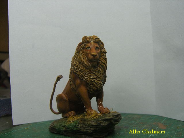 [ANDREA] Figurine du lion ASLAN 51mm Réf  Dcam0063