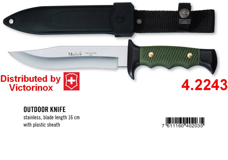 Poignards et couteaux de chasse MUELA distribués par Victorinox 4_224310