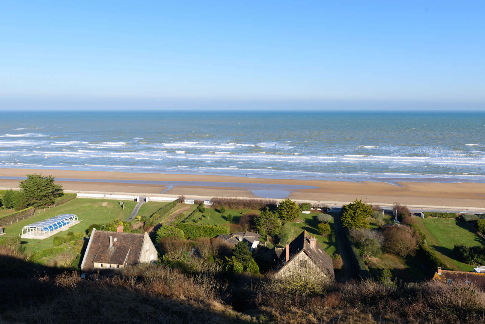 Quelques photos d'Omaha Beach et du Hoc aujourd'hui Omaha_12